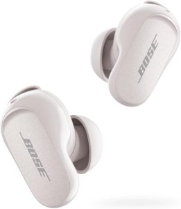 Bose QuietComfort Earbuds II, Écouteurs sans fil, Bluetooth, les Meilleurs écouteurs à Réduction de Bruit au Monde, avec une Réduction de Bruit et un son Personnalisés, Blanc